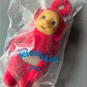 Teletubbies Po Plush Coin Purse and Keychain